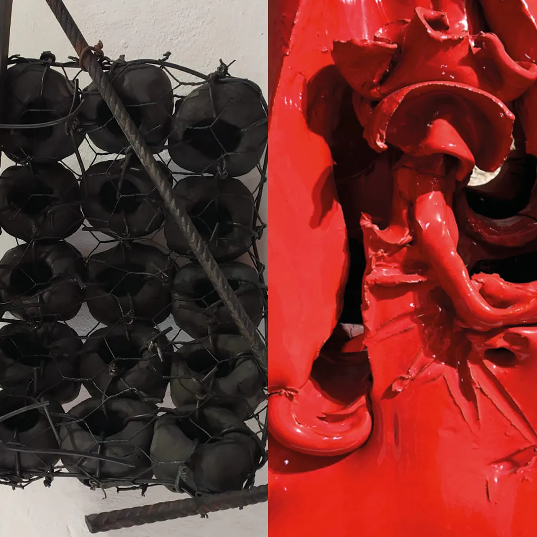 Carciofi, verze, rose e bucchero etrusco